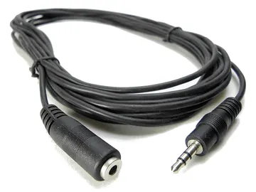 Lanberg Stereo Audio extention Cable 3.5mm Audio extention Cable 5m