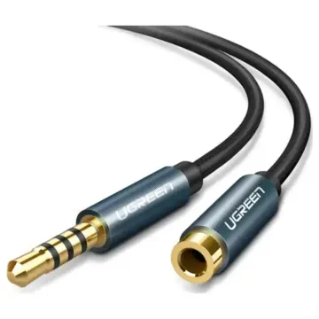 UGREEN Gold Plated, Braided, 3.5mm audio Extension Cable 2.0m (40675)