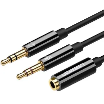 UGREEN 20898 3.5mm audio cable for connecting 2x 3pin to 4pin