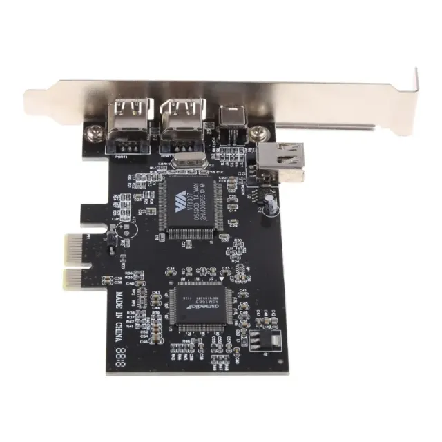 Controller PCI-e to FireWire (IEEE 1394) 2port 1394 for notebook