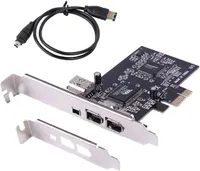 Combo Controller PCI to USB 2.0 & FireWire (IEEE 1394) 4port USB 2.0 + 2port 1394