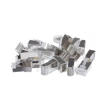 Connector RJ45 shielded 5e network connector