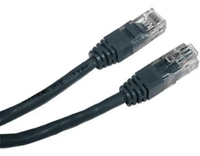 Gembird PP12-0.5M/BK 5e patch cord network cable