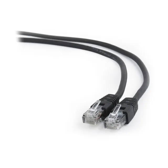 Gembird PP12-1M/BK 5e patch cord network cable
