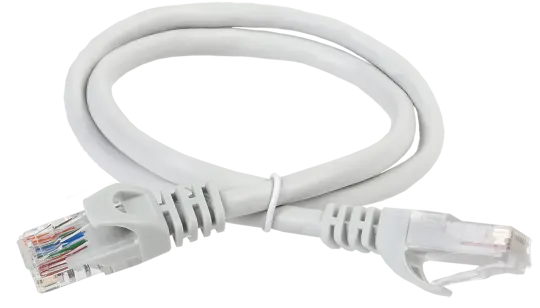 ITK PC01-C6U-2M 2m CAT6 patch cord network cable, gray