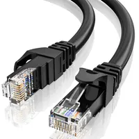 ITK PC09-C6U-10M cat6e UTP 10M CAT6e patch cord network cable, black