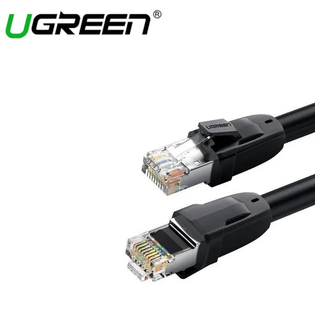 UGREEN Cat 6 U/UTP Pure Copper Ethernet Cable 3m Black (50193) CAT6 patch cord network Cable