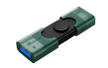 Kingston DTDEG2 256GB USB 3.2 Gen1 dual USB-A and Type-C