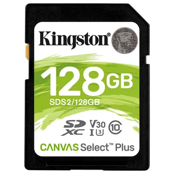 Kingston SDS2 128Gb (U1 UHS-I V10) SD/XC High Speed