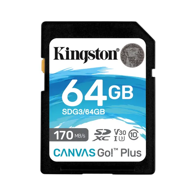 Kingston SDG3 64Gb (U3 UHS-I V30) SD/XC High Speed