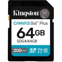 Kingston SDG4 64Gb (U3, UHS-I, V30, A2) SD/XC High Speed