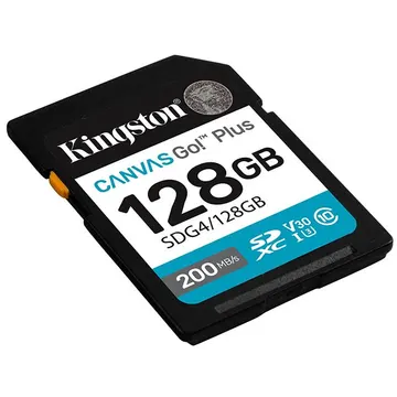 Kingston SDG4 128Gb (U3, UHS-I, V30, A2) SD/XC High Speed