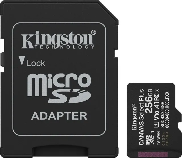 Kingston SDCS3 256Gb (U1 UHS-I V10) MicroSD/XC