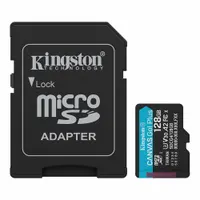Kingston SDCG4 128GB (U3, UHS-I, V30, A2) MicroSD/XC High Speed