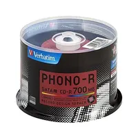 Blank CD-R Verbatim 4x/48x 700Mb