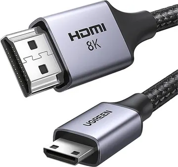 UGreen Mini HDMI to HDMI 8K60Hz Cable 1m (15514)
