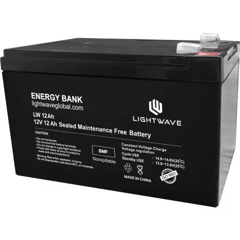 Lightwave 12V 7.5AH UPS Battery