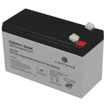 Lightwave 12V 9AH UPS Battery