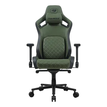 Cougar Defensor S gaming chair Navy Jet Gray F