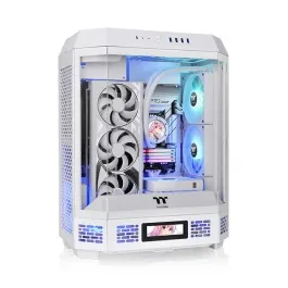 Thermaltake Tower 600 Snow Mid Tower Chassis (CA-1Z1-00M6WN-00) Big Gaming Case