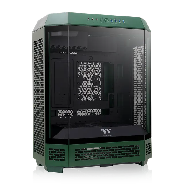 Thermaltake Tower 600 Racing Green Mid Tower Chassis (CA-1Z1-00MCWN-00) Big Gaming Case