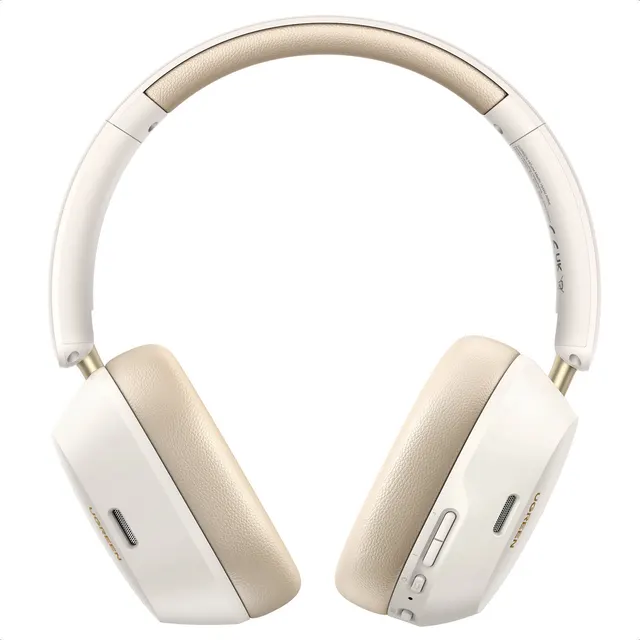 UGREEN HiTune MAX 5C Bluetooth Headphones (Over-Ear, Noise-Canceling, Hi-Res) (35758) white