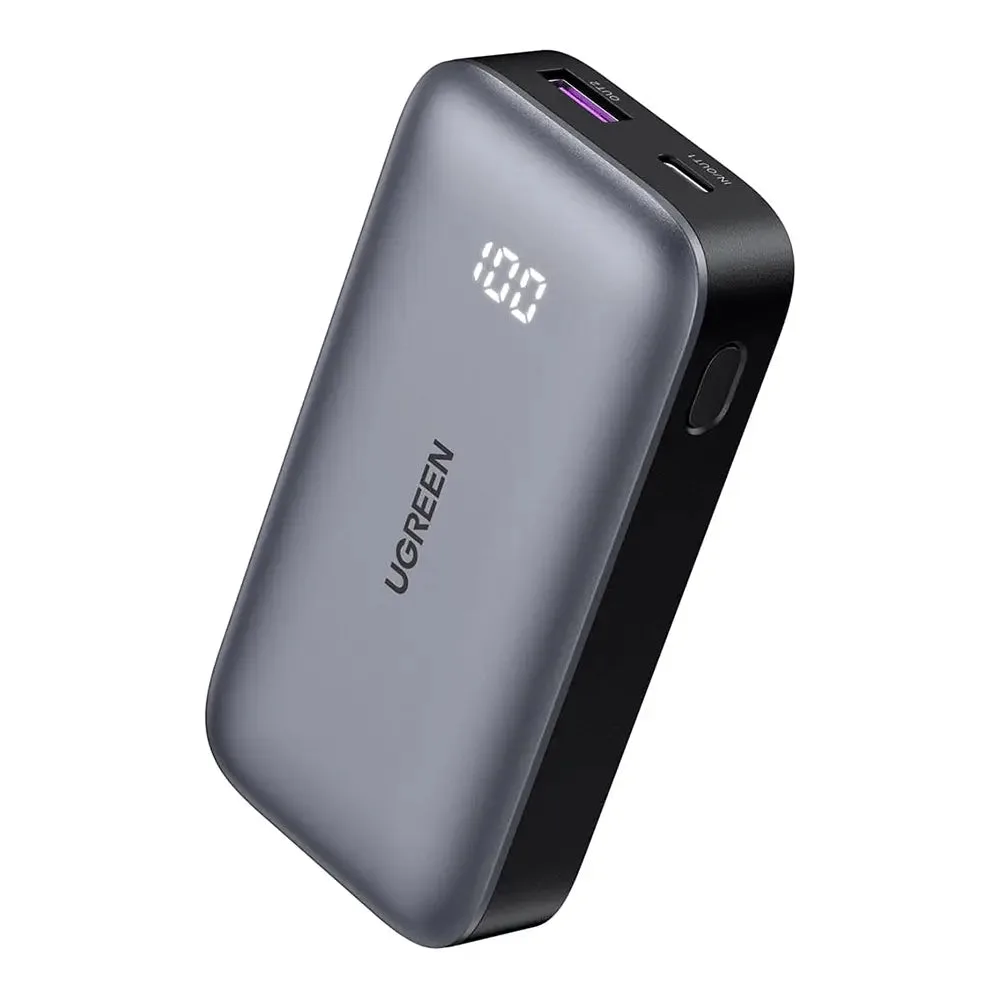 UGREEN Nexode 10000mAh 30W Two-way Fast Charging Power Bank Black (25185) Power Bank 1C1A