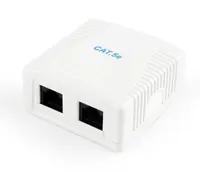 Gembird Wall outlet NCAC-2U5E-01 Wall outlet 2 port