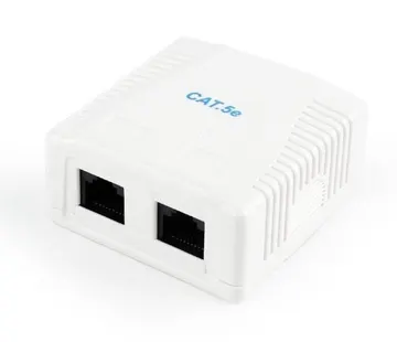 Gembird Wall outlet NCAC-2U5E-01 Wall outlet 2 port