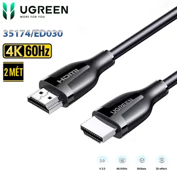 UGreen 4K 60Hz HDMI 2.0 Cable 2m (35174)