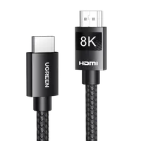 UGREEN HDMI 2.1 8K 60Hz Cable Male to Male 1m Black (45430)