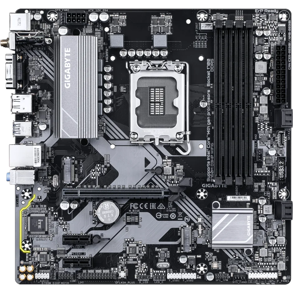 Gigabyte B760M D3HP WIFI6