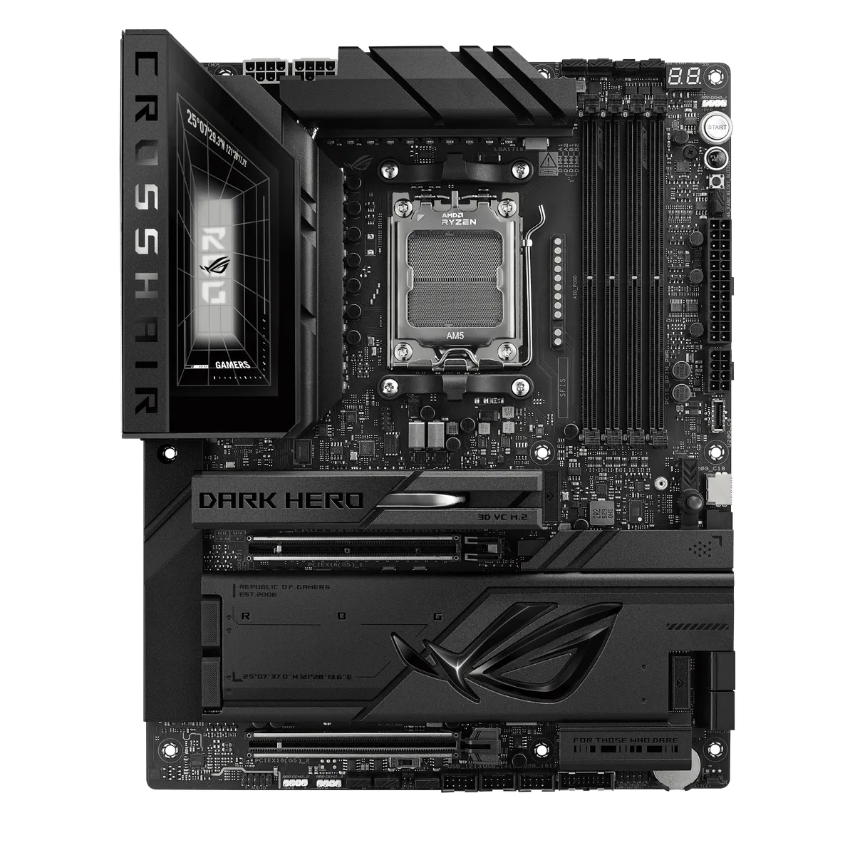 Asus ROG CROSSHAIR X870E DARK HERO AM5 ready (90MB1NT0-M0EAY0)