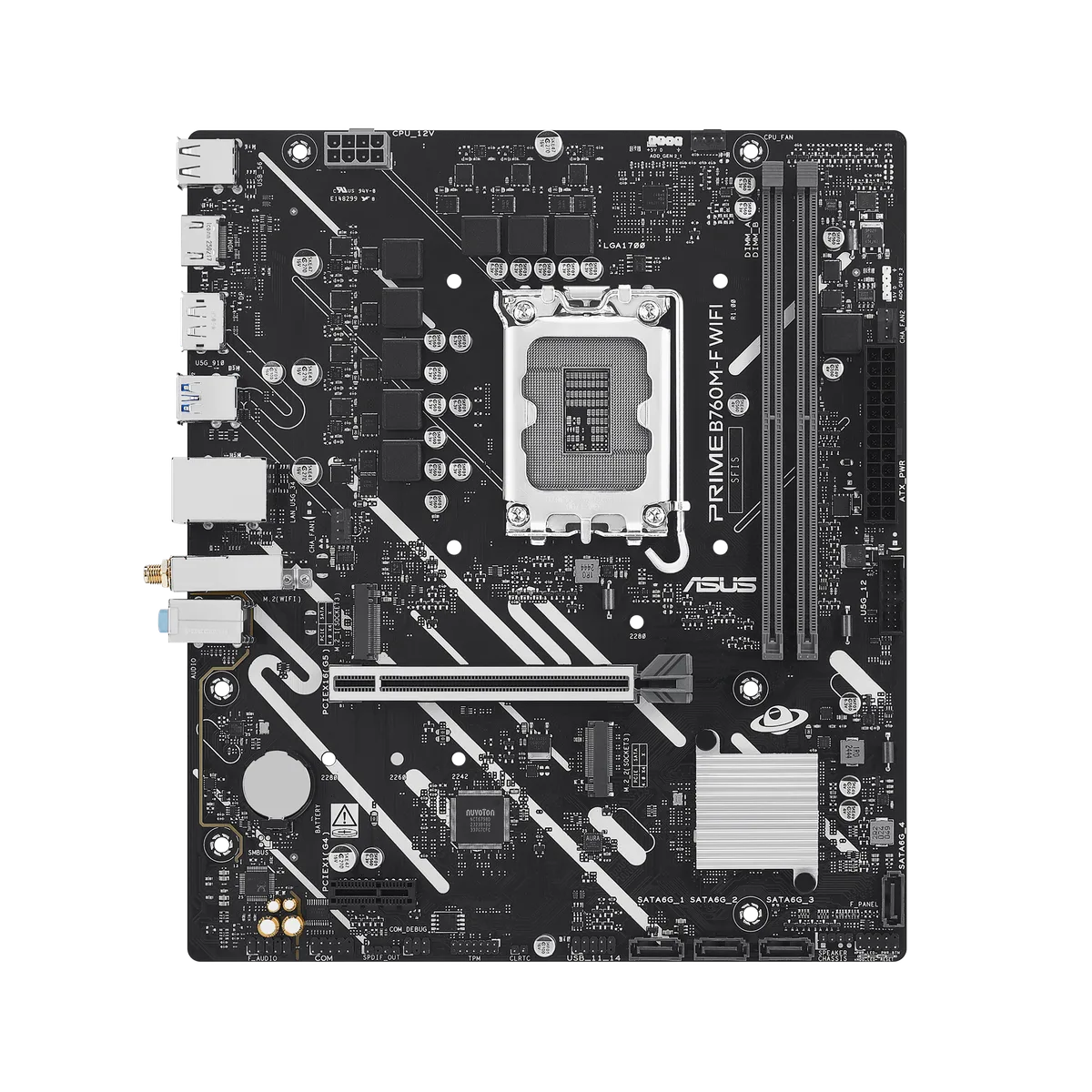 Asus PRIME B760M-F WIFI 1700s DDR5 ready (90MB1N00-M0EAY0)