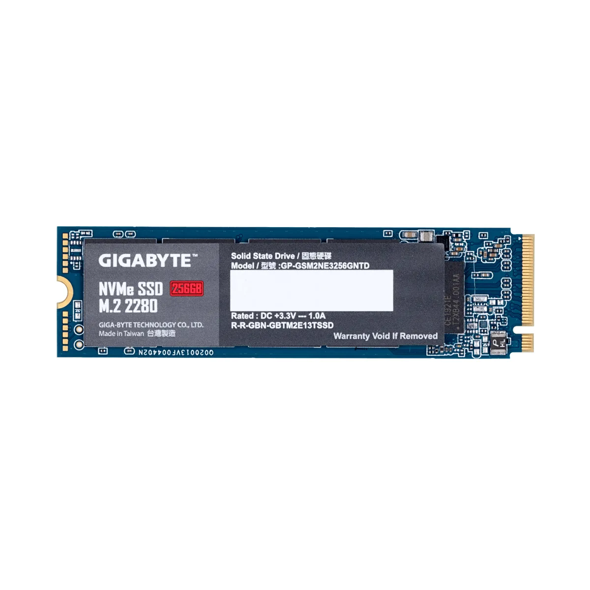 Gigabyte G3NVMEV2256G 256GB NVMe SSD