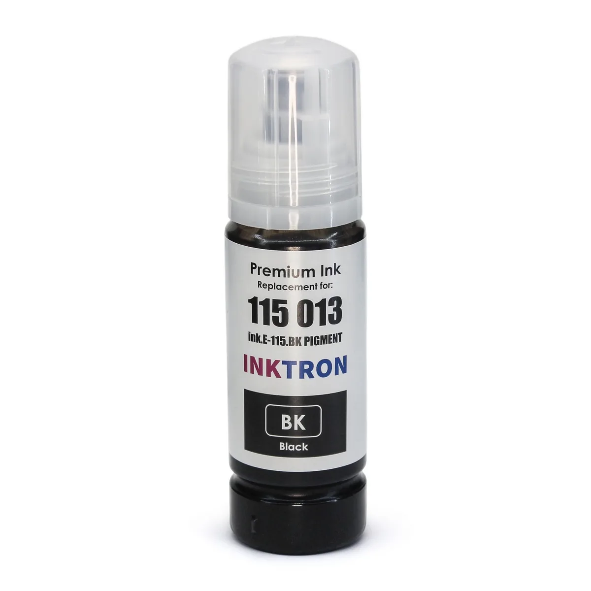 Epson 115Bk EcoTank Pigment Black ink bottle (L8160, L8180)