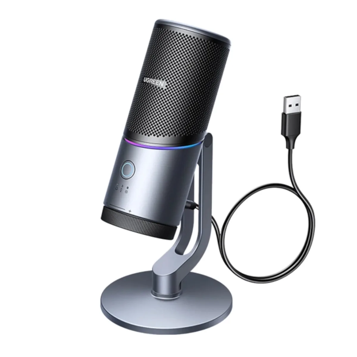 Ugreen Gaming USB Microphone with RGB Lights 24-bit/96kHz (CM769-35629)