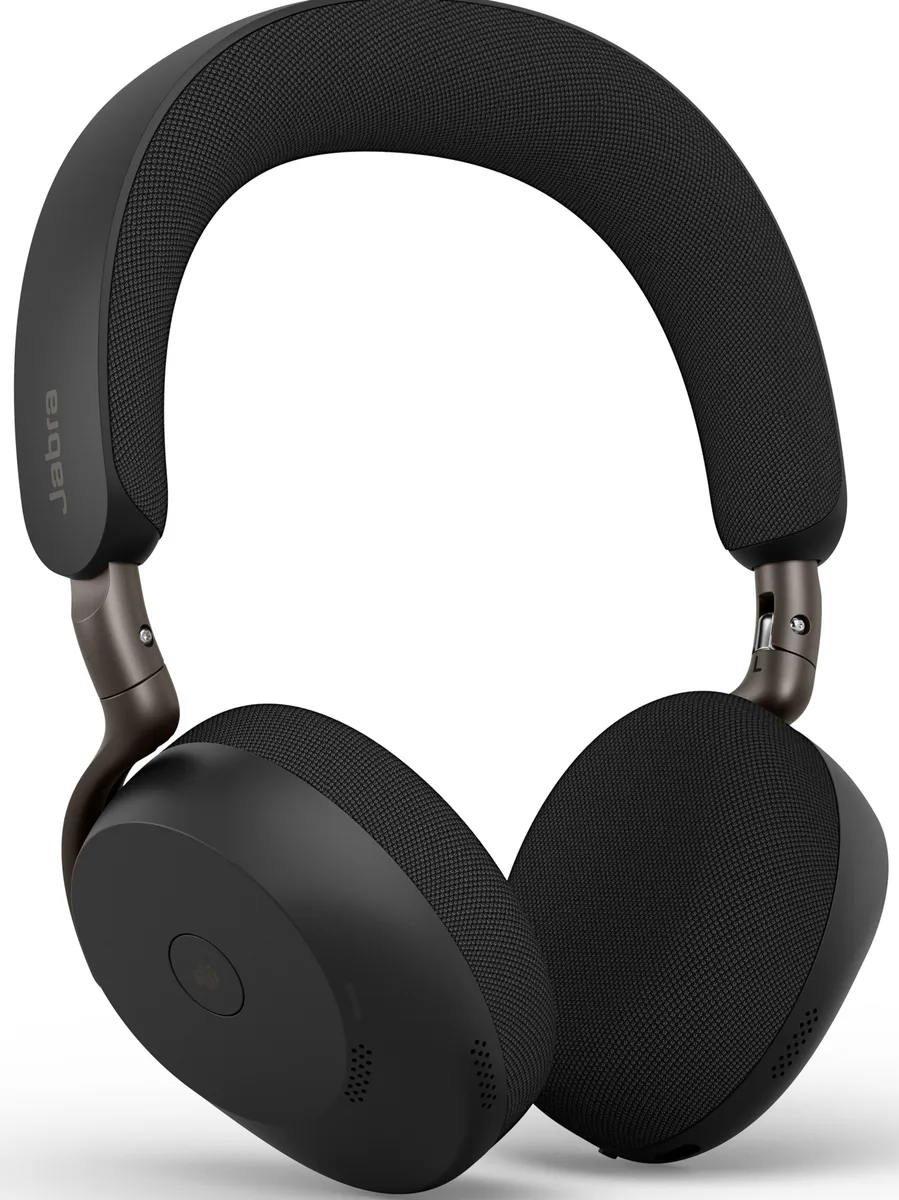 Jabra Evolve3 75 MS Link390c Black Wireless Headphone with Jabra Advanced ANC™ - Adaptive Active Noice Canselling